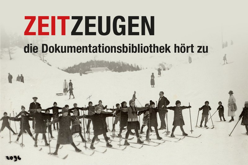 Zeitzeugen · Foto: 1924 · 1. Klasse der Schule St. Moritz mit Lehrer Arthur Caflisch. Skigymnastik